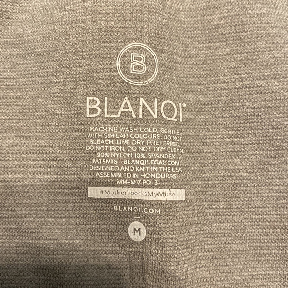 BLANQI Maternity full length compression leggings size medium. Like New - Picture 5 of 8